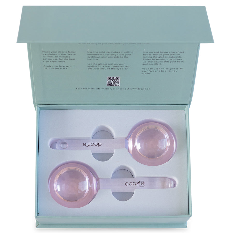 Facial Ice Globes - Light Pink